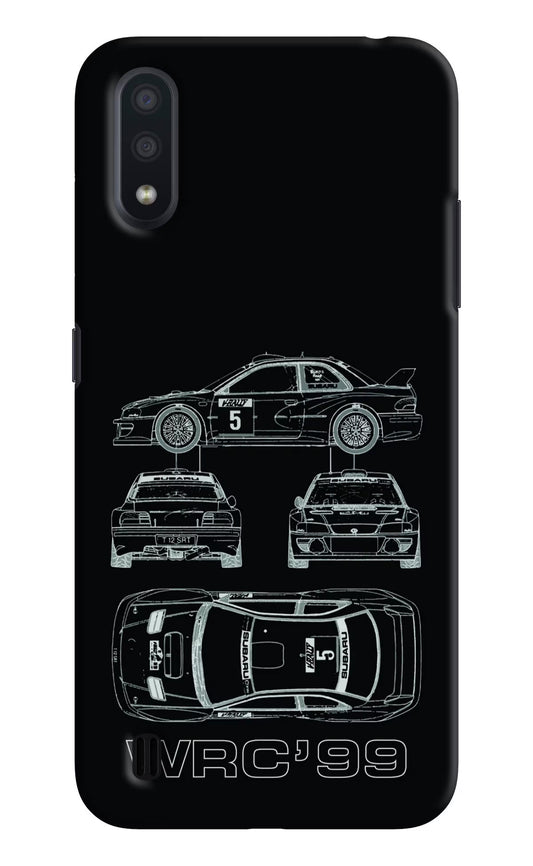 WRC'99 Samsung M01 Hard Case Back Cover by Casekaro