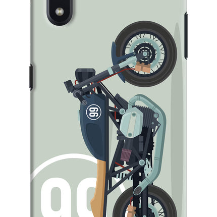 Classic Cafe Racer 99 Samsung M01 Hard Case Back Cover by Casekaro