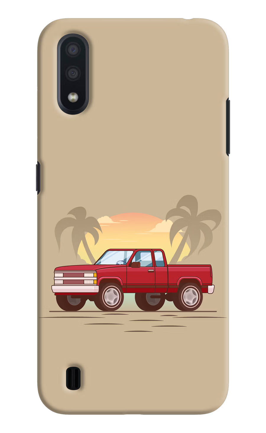 Desert Classic Drive Samsung M01 Back Cover, Hard case