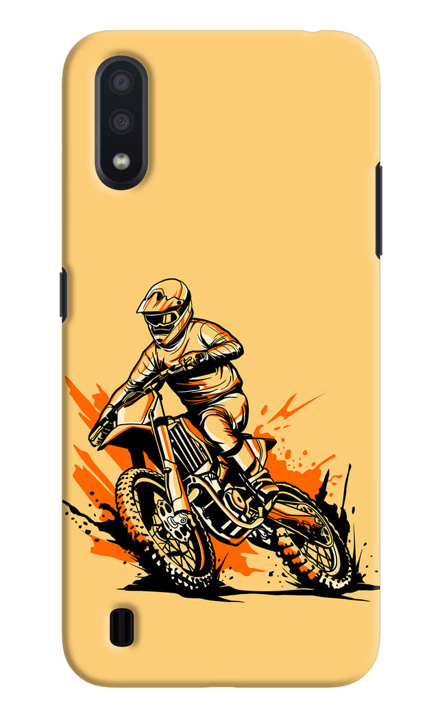 Off-Road Fury Samsung M01 Hard Case Back Cover by Casekaro