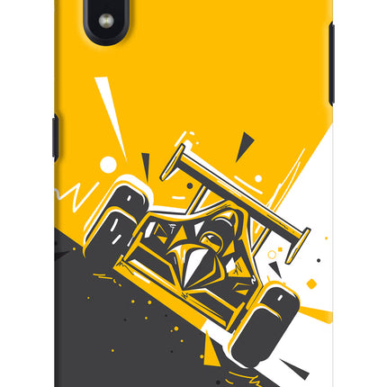 Track King Samsung M01 Hard Case Back Cover by Casekaro