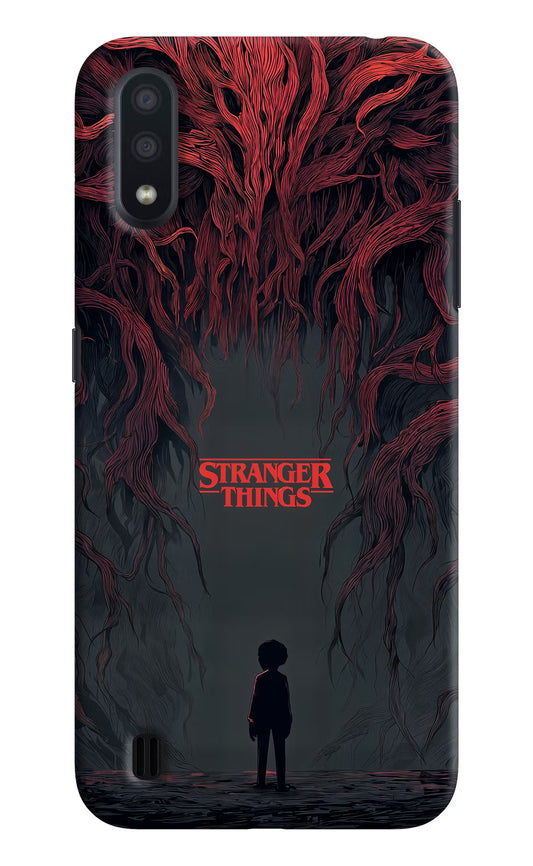 Ordinary Things Dark Side Samsung M01 Hard Case Back Cover by Casekaro