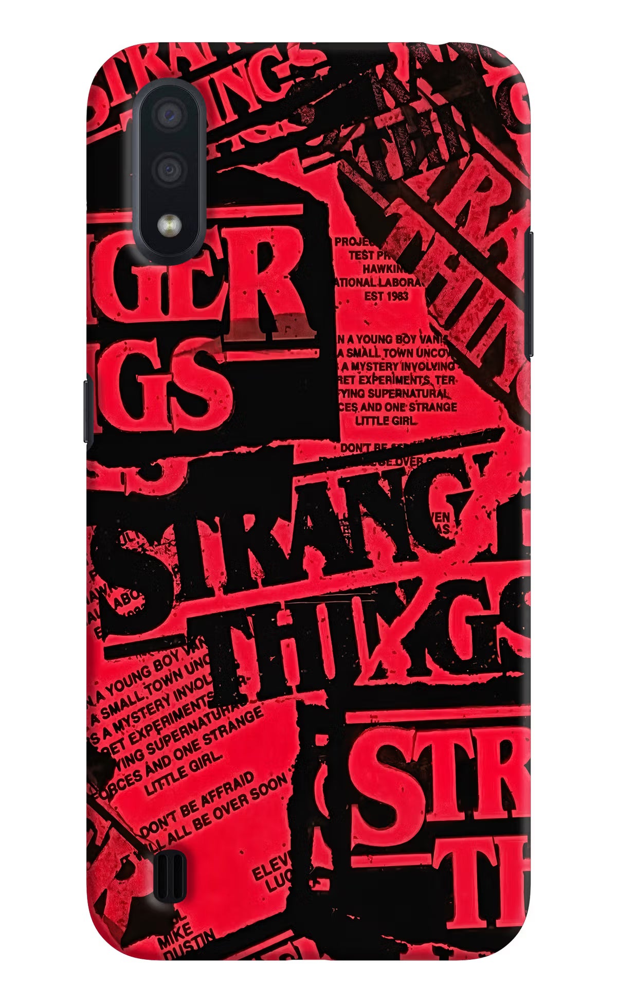 Ordinary Things Samsung M01 Hard Case Back Cover by Casekaro
