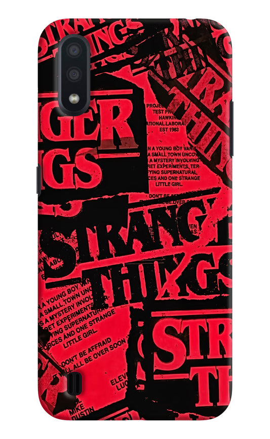 Ordinary Things Samsung M01 Hard Case Back Cover by Casekaro