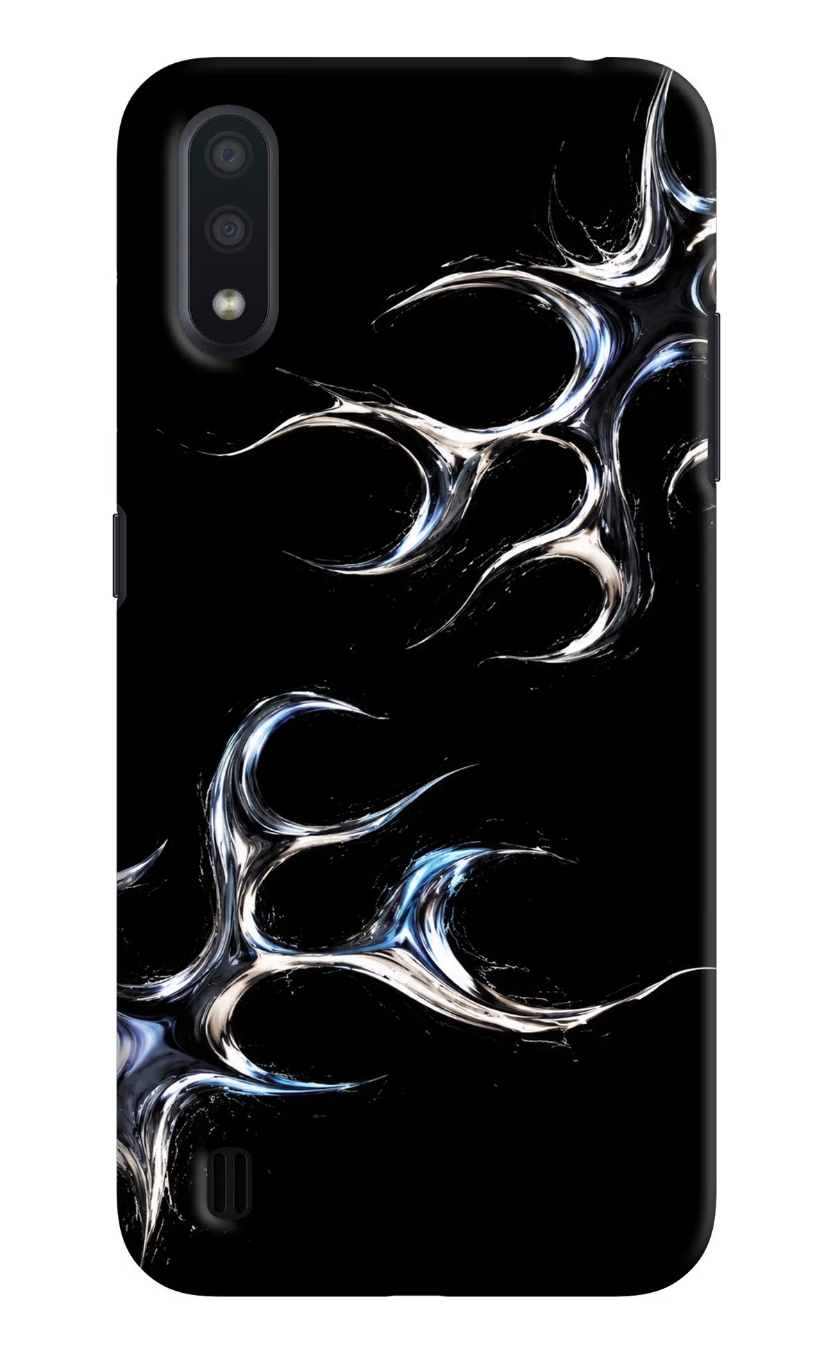 Chrome Tribal Samsung M01 Hard Case Back Cover by Casekaro