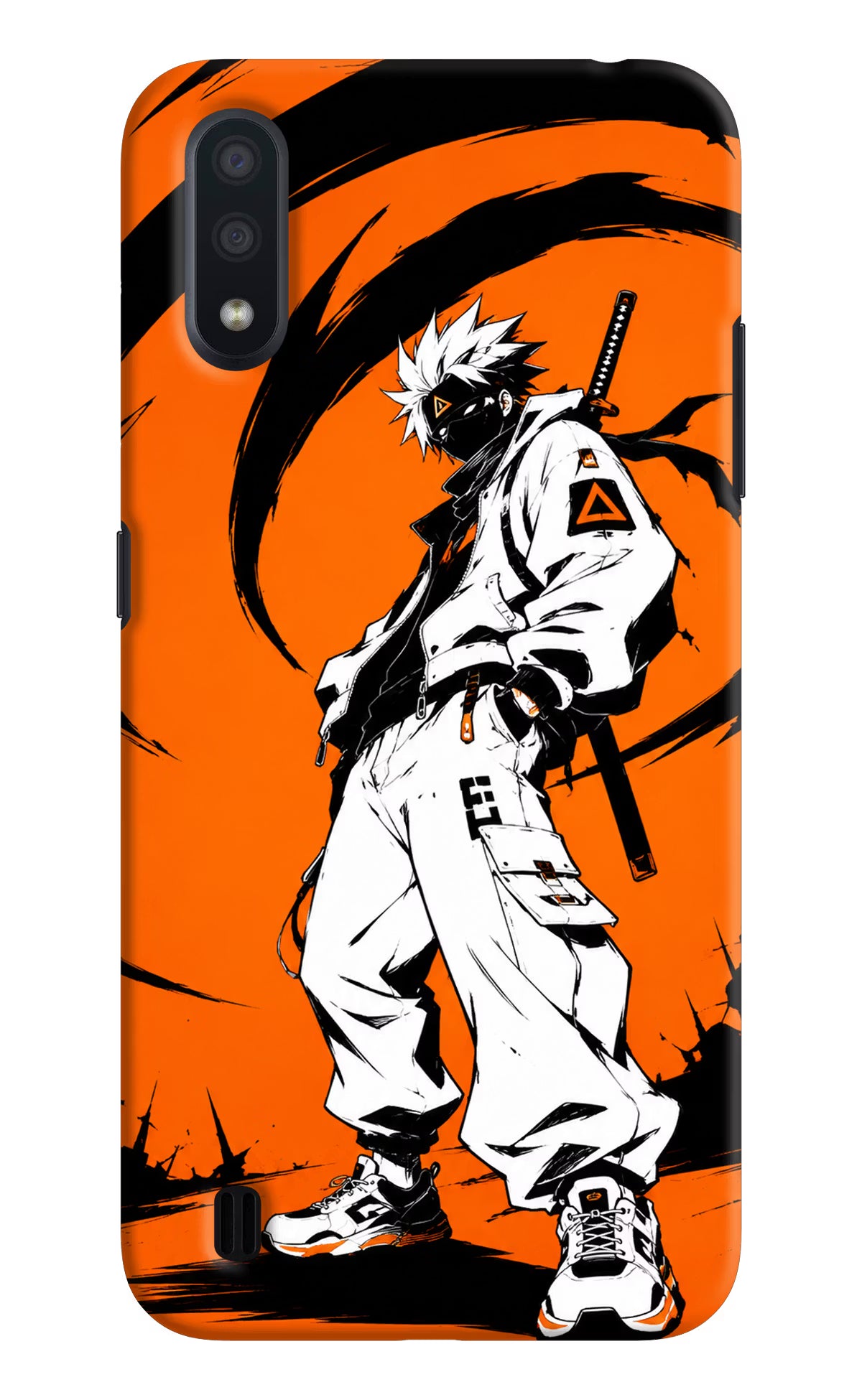 Street Samurai  Samsung M01 Hard Case Back Cover by Casekaro
