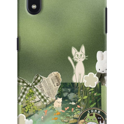 Aesthetic anime Samsung M01 Hard Case Back Cover by Casekaro