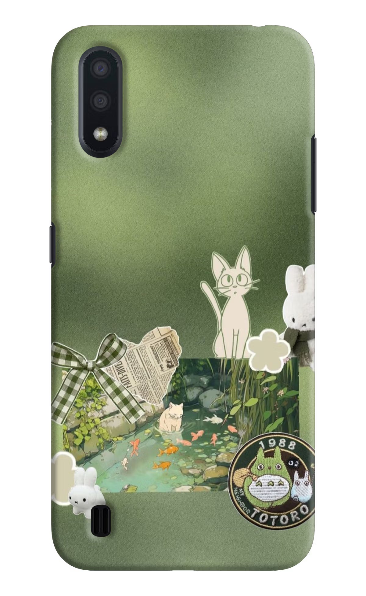 Aesthetic anime Samsung M01 Back Cover