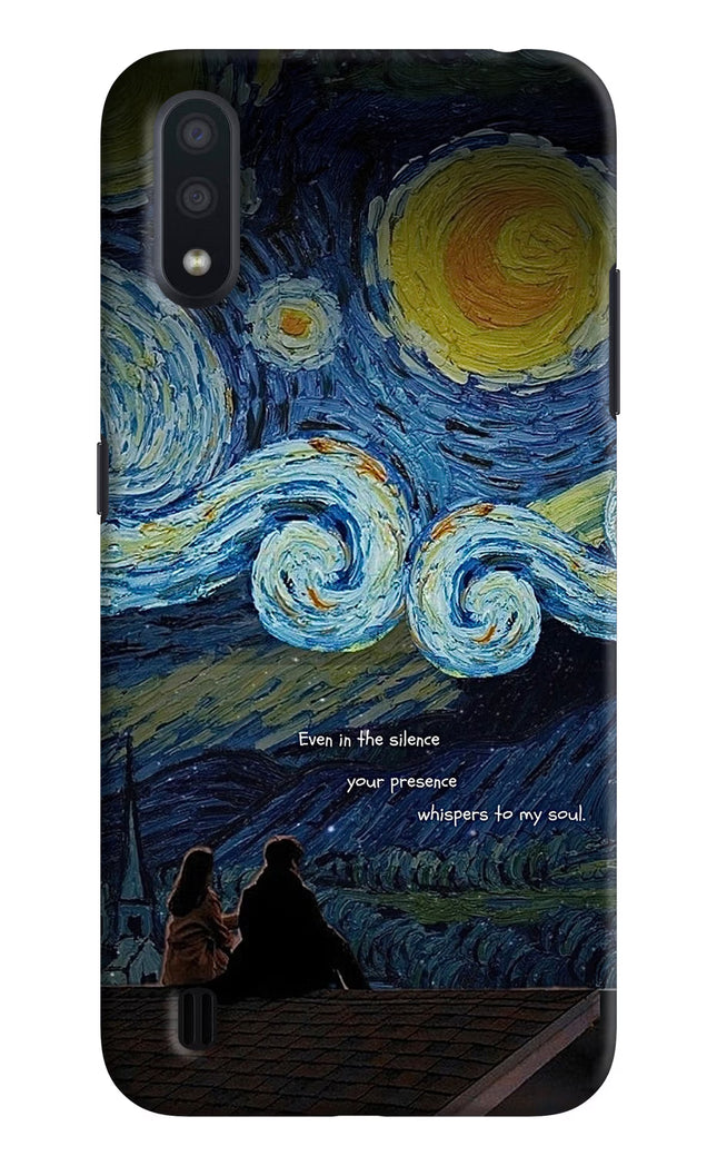 Softcore Samsung M01 Hard Case Back Cover by Casekaro