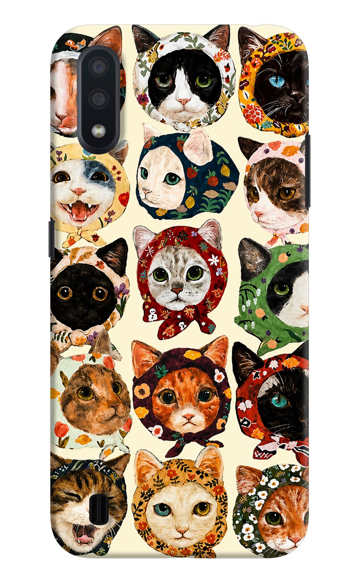 Cool Cat Samsung M01 Back Cover