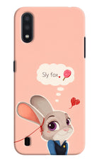 Judy Charm Samsung M01 Hard Case Back Cover by Casekaro
