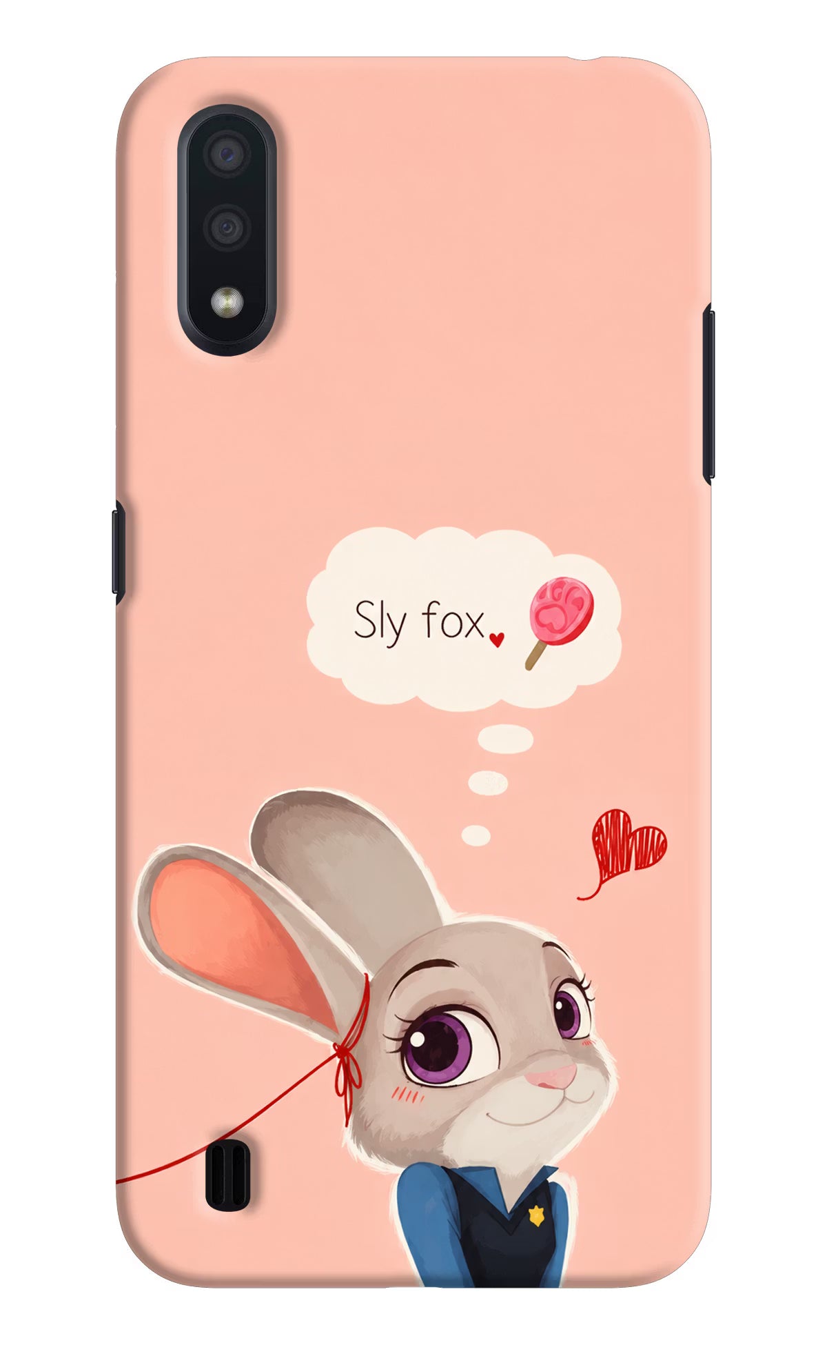 Judy Charm Samsung M01 Back Cover