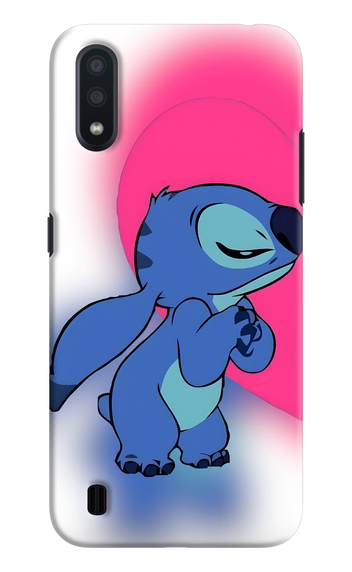 Stitch Hug Samsung M01 Back Cover