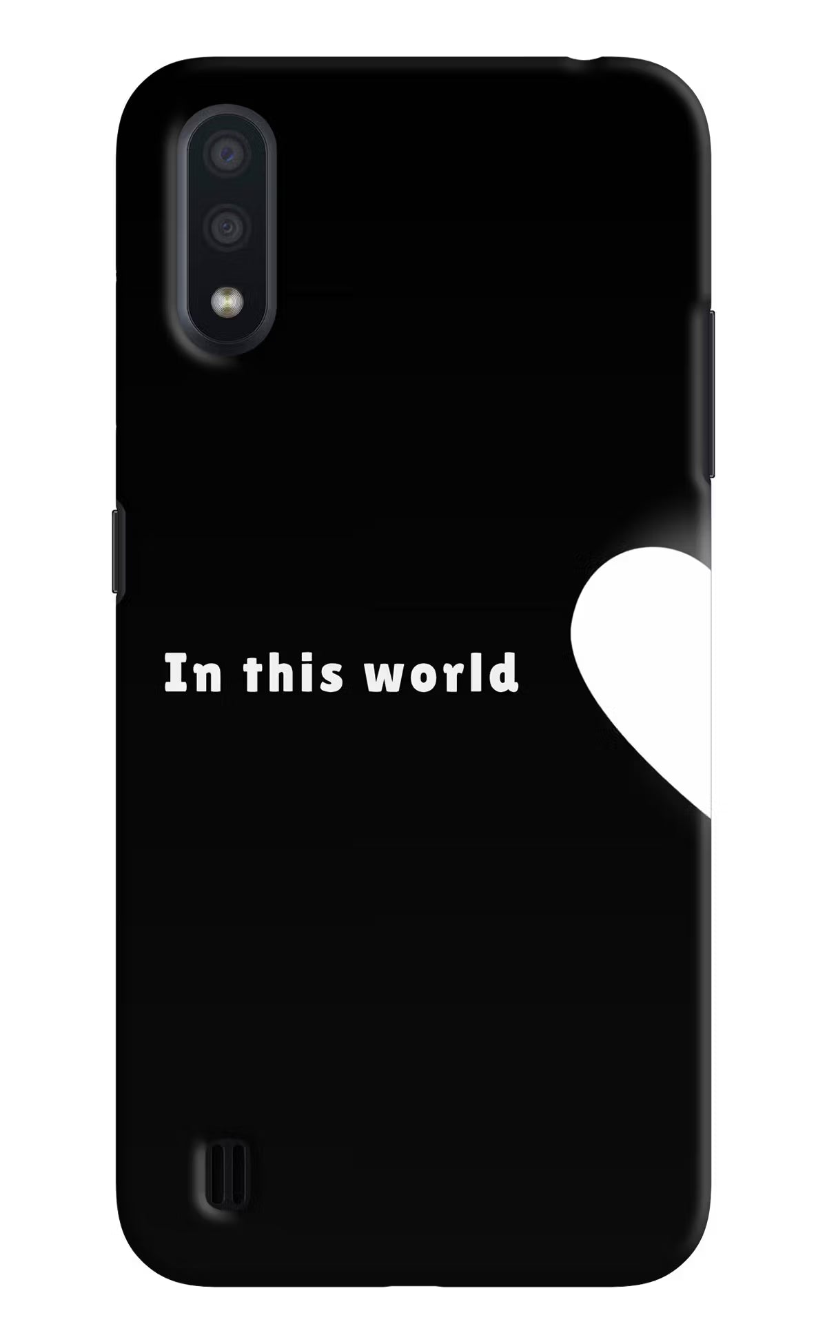 This World Samsung M01 Back Cover