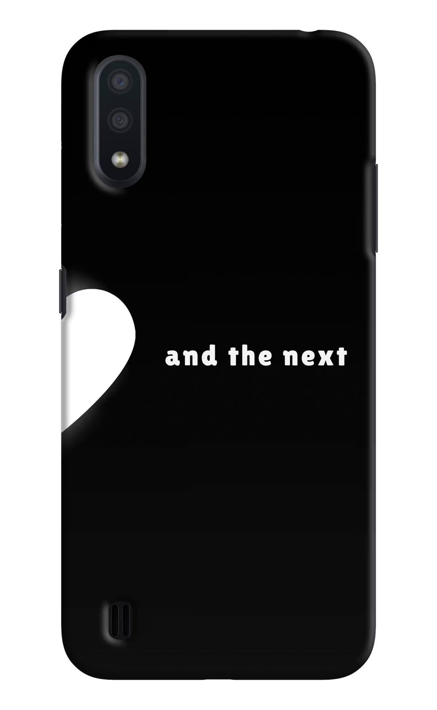 Next World Samsung M01 Back Cover, Hard case