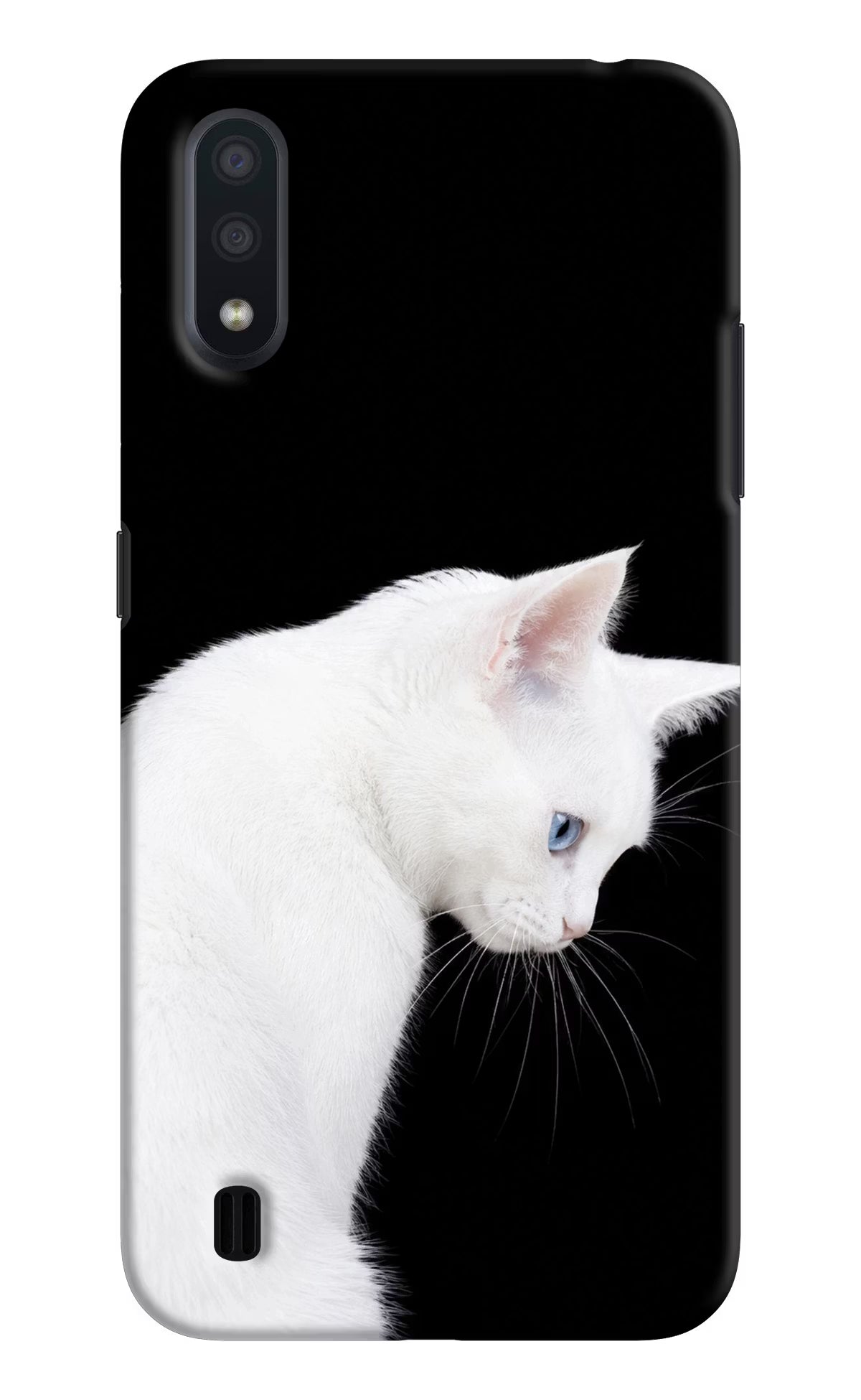 Snow Gaze Samsung M01 Back Cover
