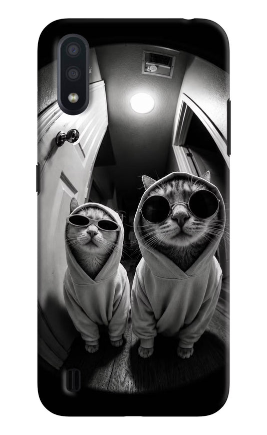 Hood Cats Samsung M01 Hard Case Back Cover by Casekaro