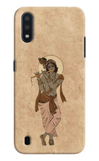 Krishna Samsung M01 Hard Case Back Cover by Casekaro