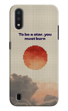 Pixel Sun Samsung M01 Hard Case Back Cover by Casekaro