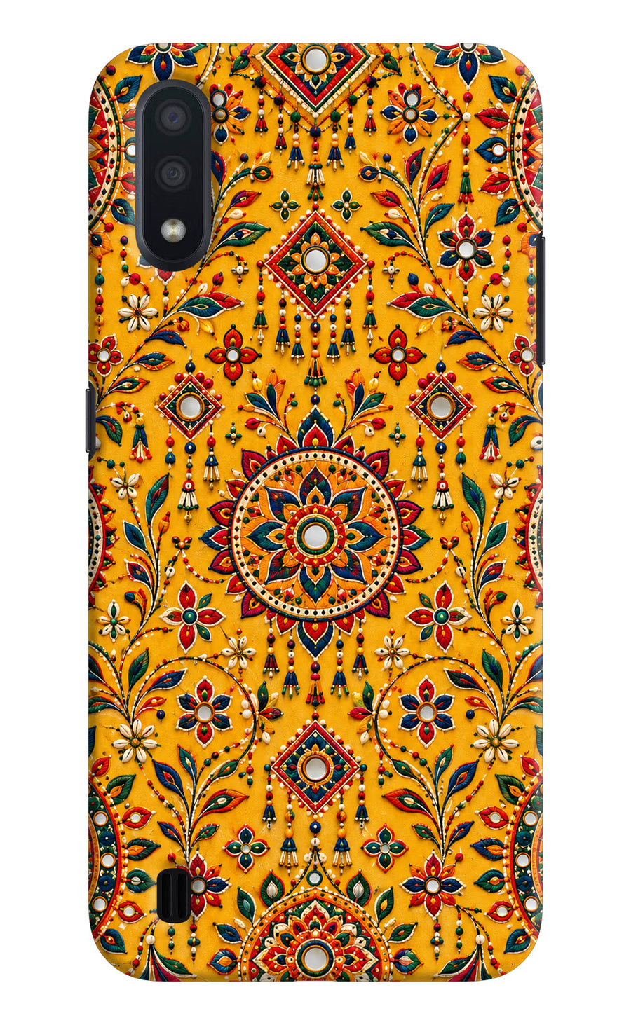 Sunlit Aura Samsung M01 Back Cover, Hard case