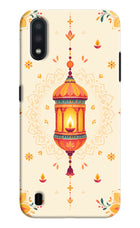 Golden Lantern Samsung M01 Hard Case Back Cover by Casekaro