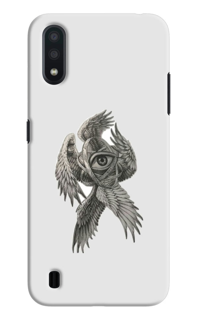 Accurate Angel Samsung M01 Hard Case Back Cover by Casekaro