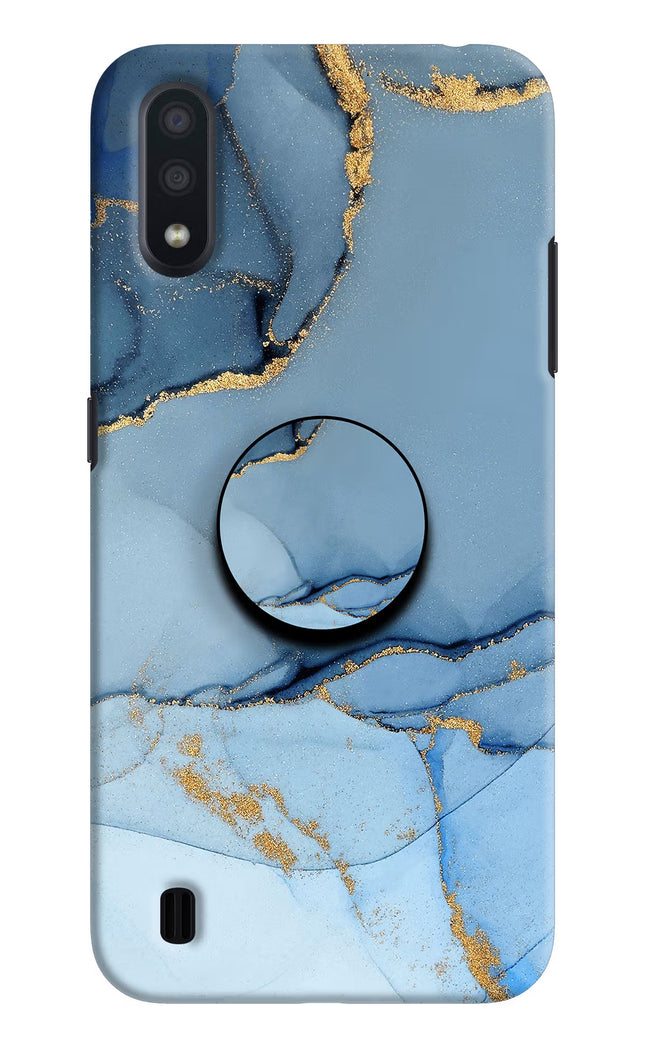 Blue Marble Samsung M01 Pop Case by Casekaro