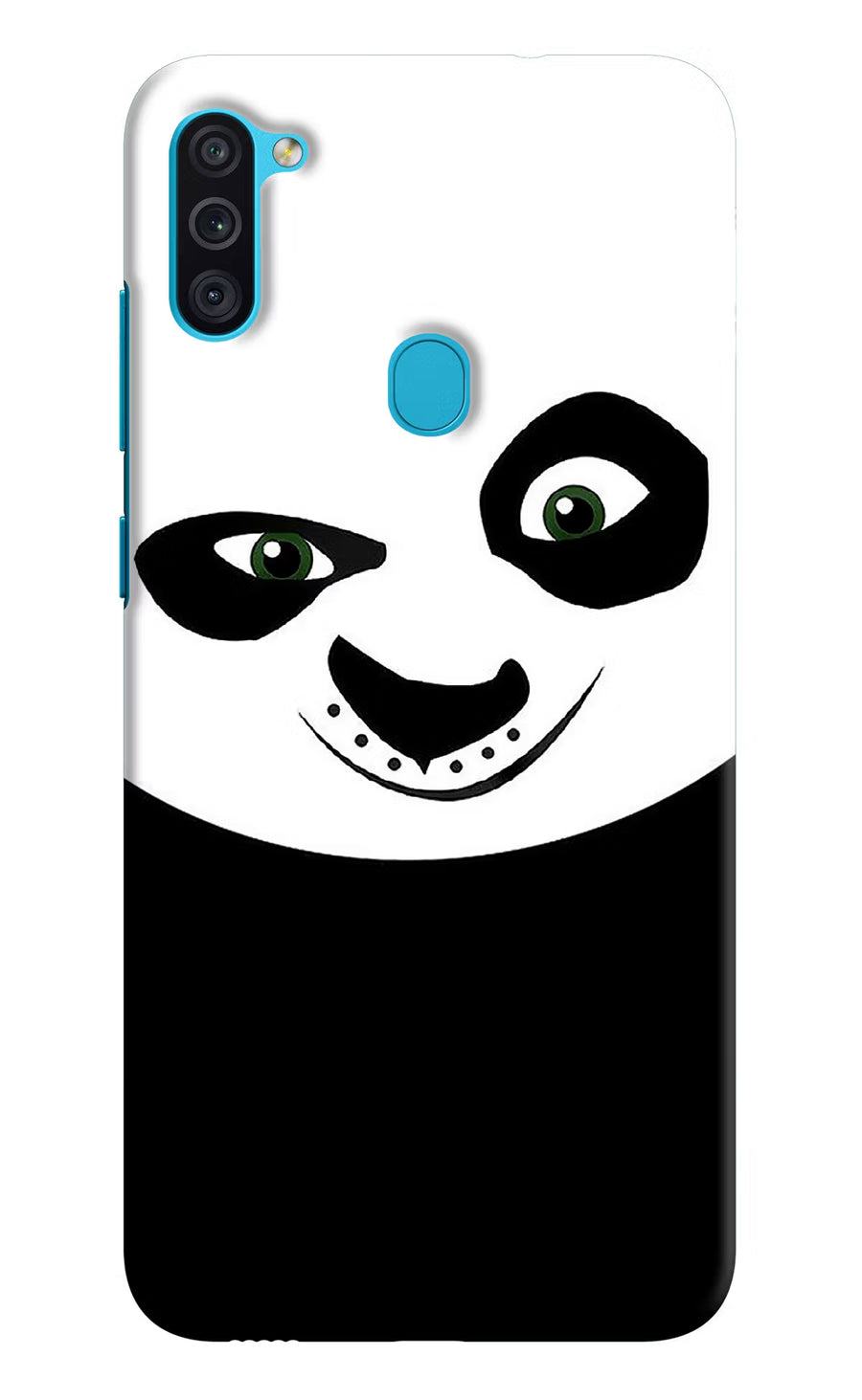 Panda Samsung M11 Back Cover, Hard case