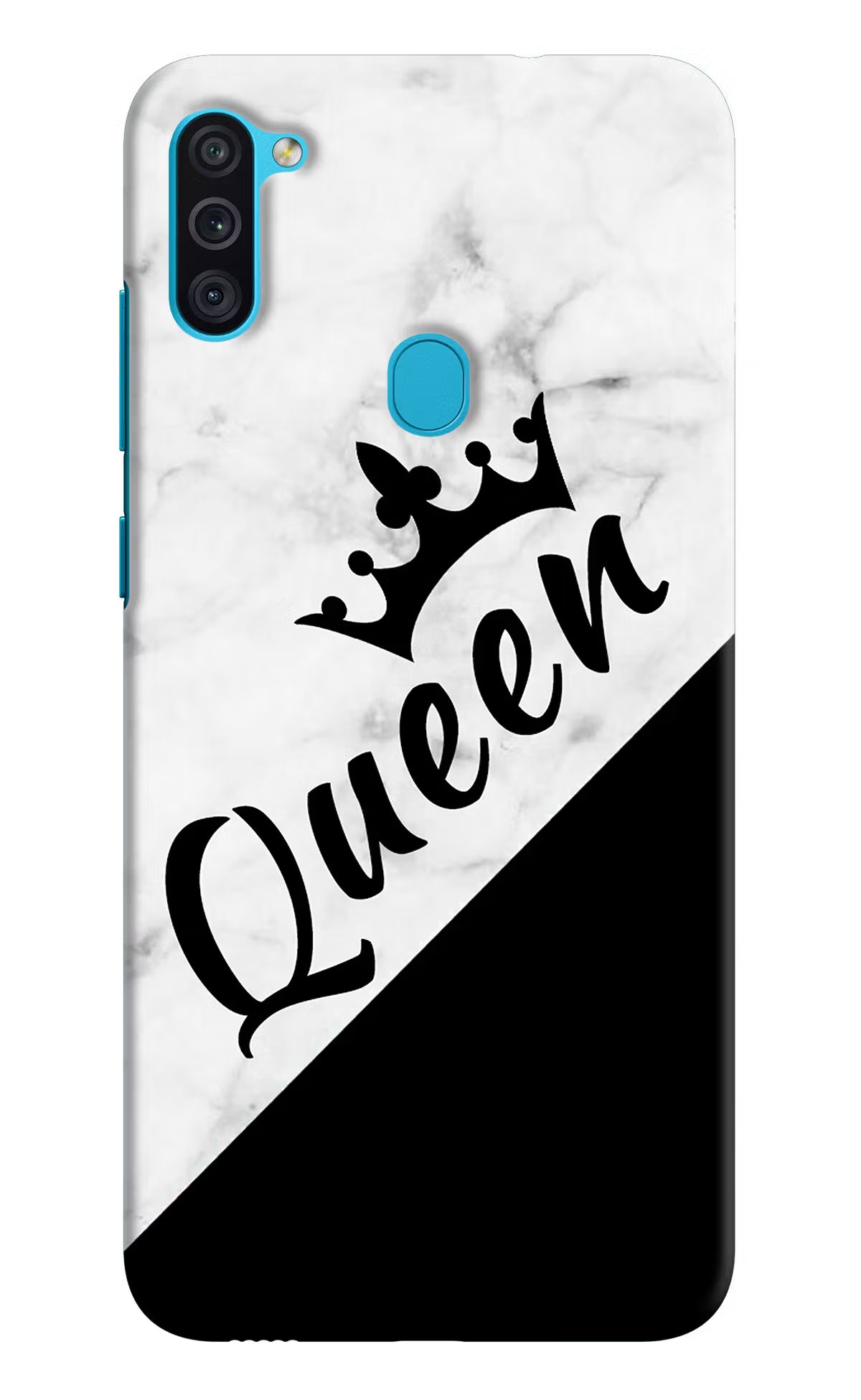 Queen Samsung M11 Hard Case Back Cover by Casekaro