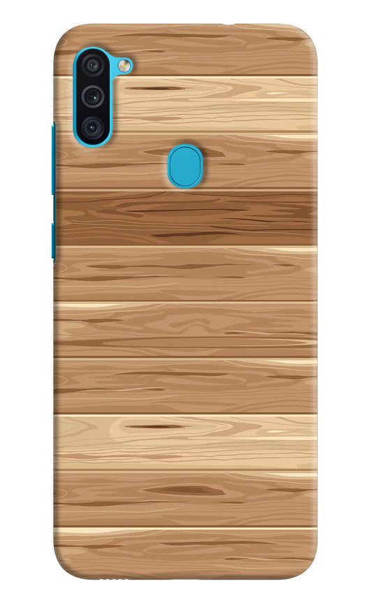 Wooden Vector Samsung M11 Hard Case Back Cover by Casekaro