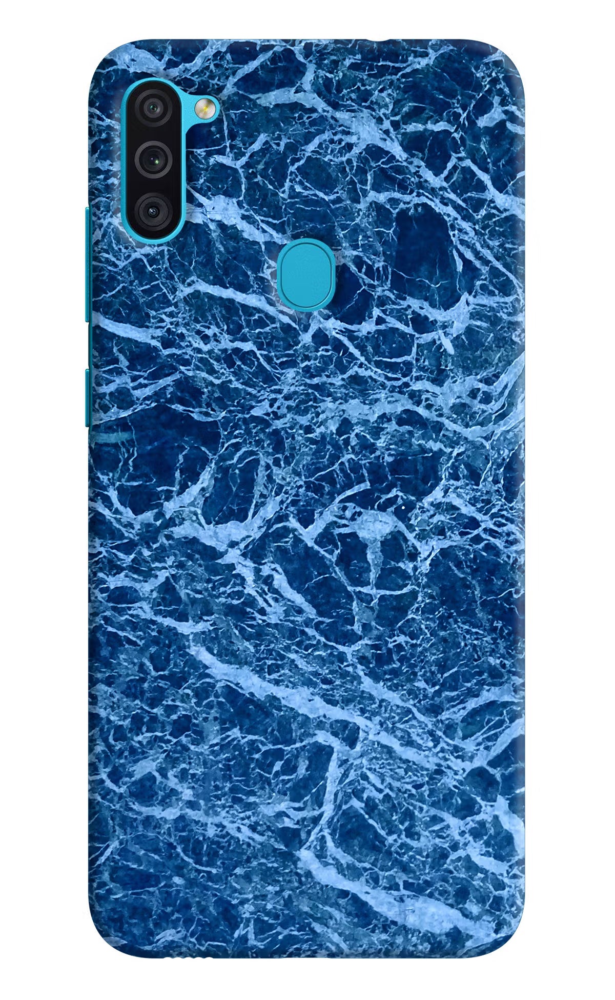 Blue Marble Samsung M11 Hard Case Back Cover by Casekaro