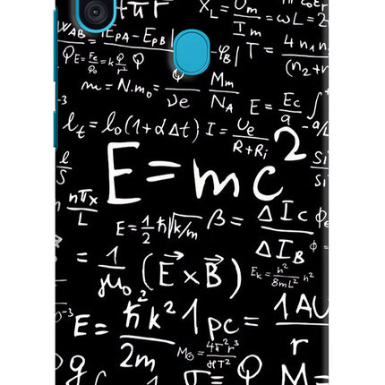 Physics Formula Samsung M11 Hard Case Back Cover by Casekaro