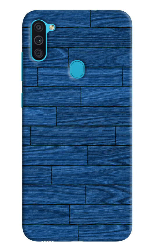 Wooden Texture Samsung M11 Hard Case Back Cover by Casekaro