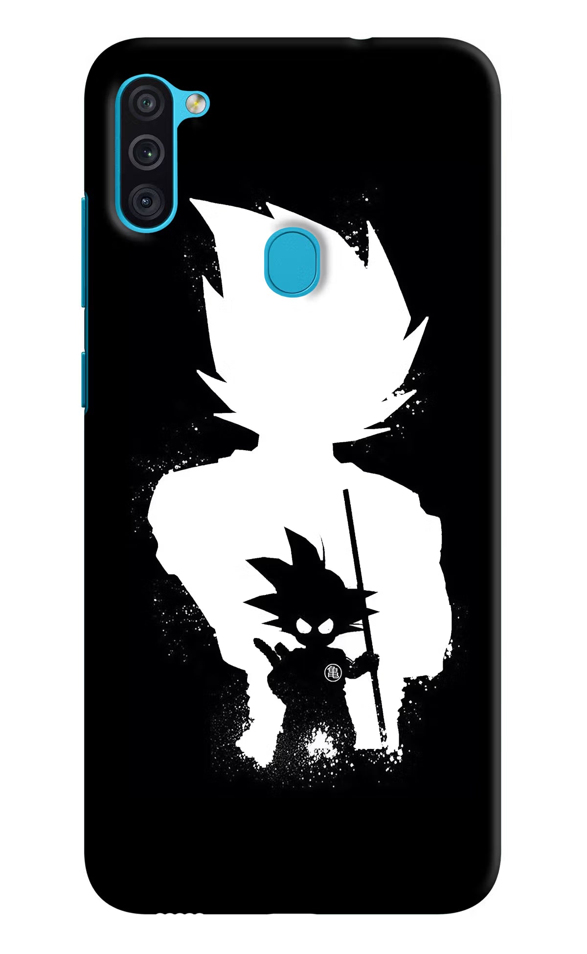 Goku Shadow Samsung M11 Hard Case Back Cover by Casekaro