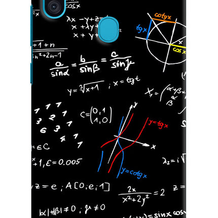 Mathematics Formula Samsung M11 Hard Case Back Cover by Casekaro