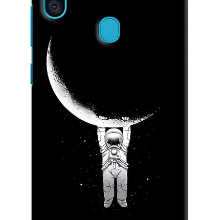 Moon Space Samsung M11 Hard Case Back Cover by Casekaro