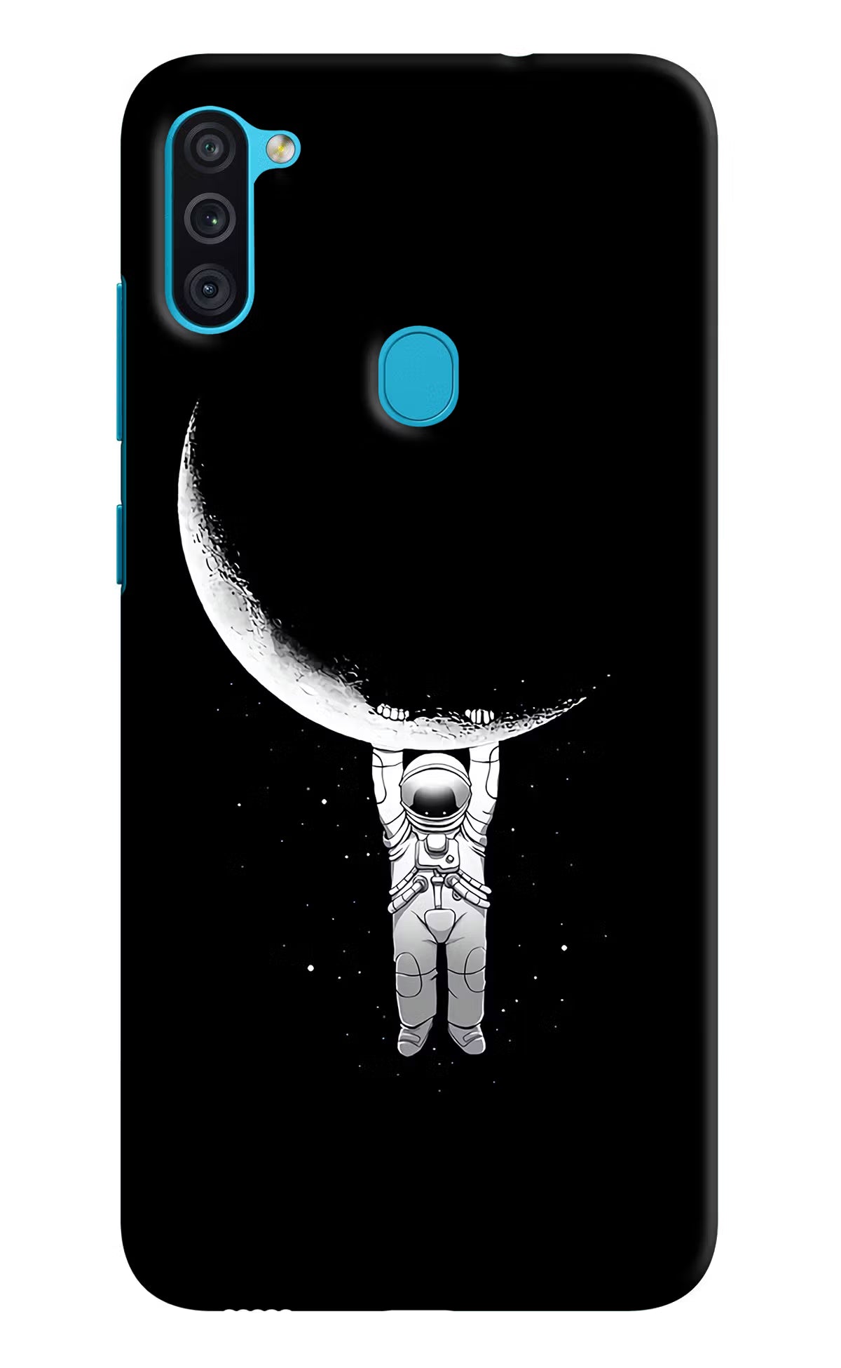 Moon Space Samsung M11 Hard Case Back Cover by Casekaro