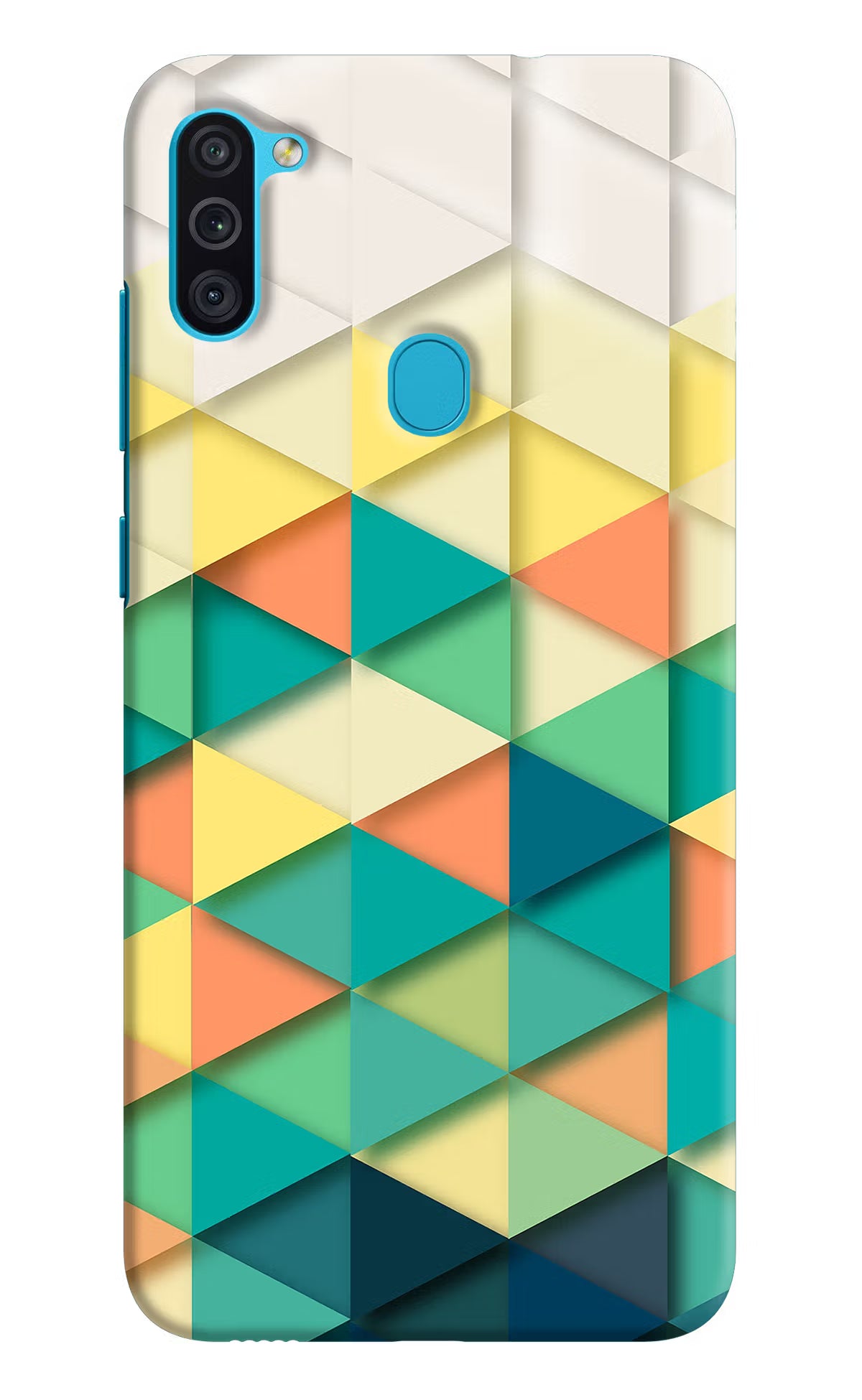 Abstract Samsung M11 Hard Case Back Cover by Casekaro