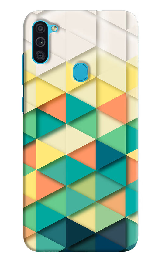 Abstract Samsung M11 Hard Case Back Cover by Casekaro
