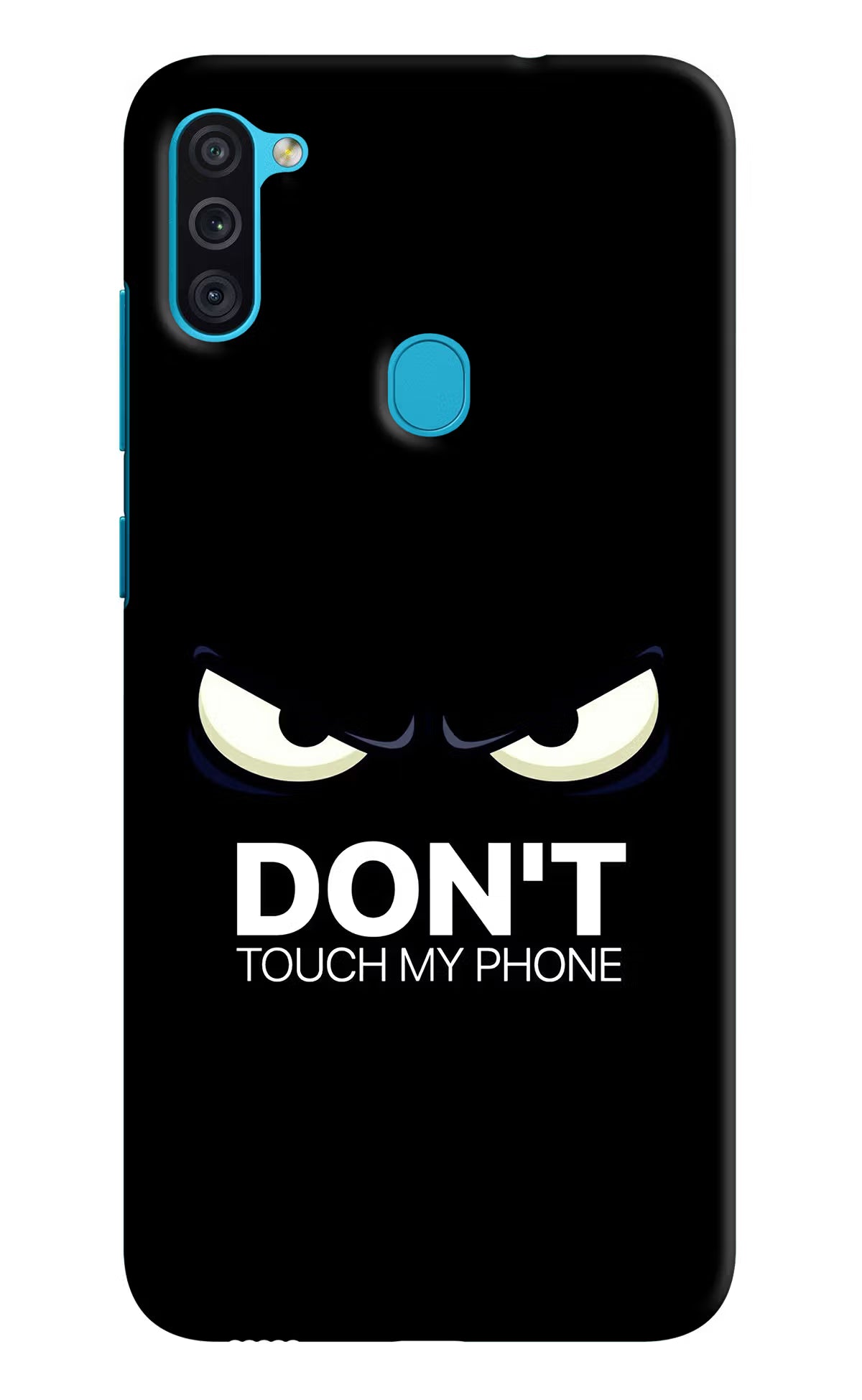 Don'T Touch My Phone Samsung M11 Hard Case Back Cover by Casekaro