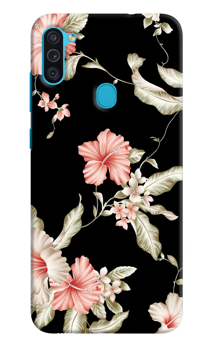 Flowers Samsung M11 Back Cover, Hard case