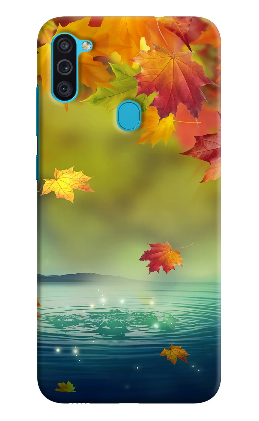 Flowers Samsung M11 Back Cover, Hard case
