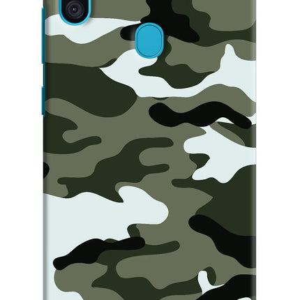 Camouflage Samsung M11 Hard Case Back Cover by Casekaro