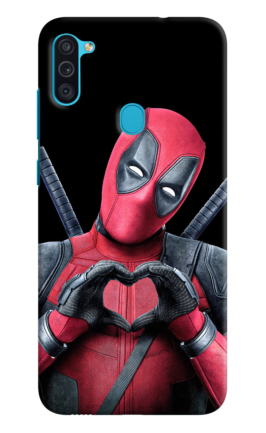 Deadpool Samsung M11 Back Cover, Hard case