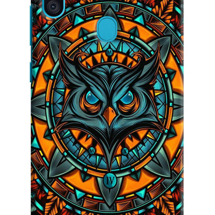 Angry Owl Art Samsung M11 Hard Case Back Cover by Casekaro