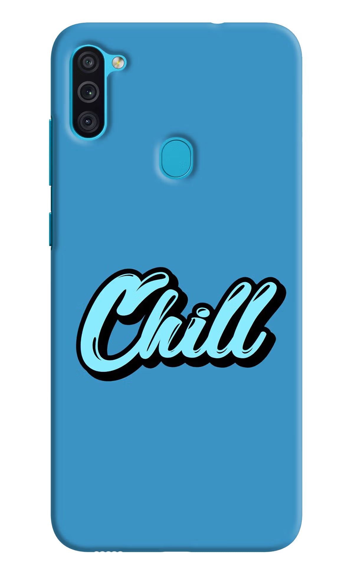 Chill Samsung M11 Hard Case Back Cover by Casekaro