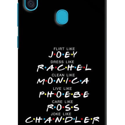 FRIENDS Character Samsung M11 Hard Case Back Cover by Casekaro