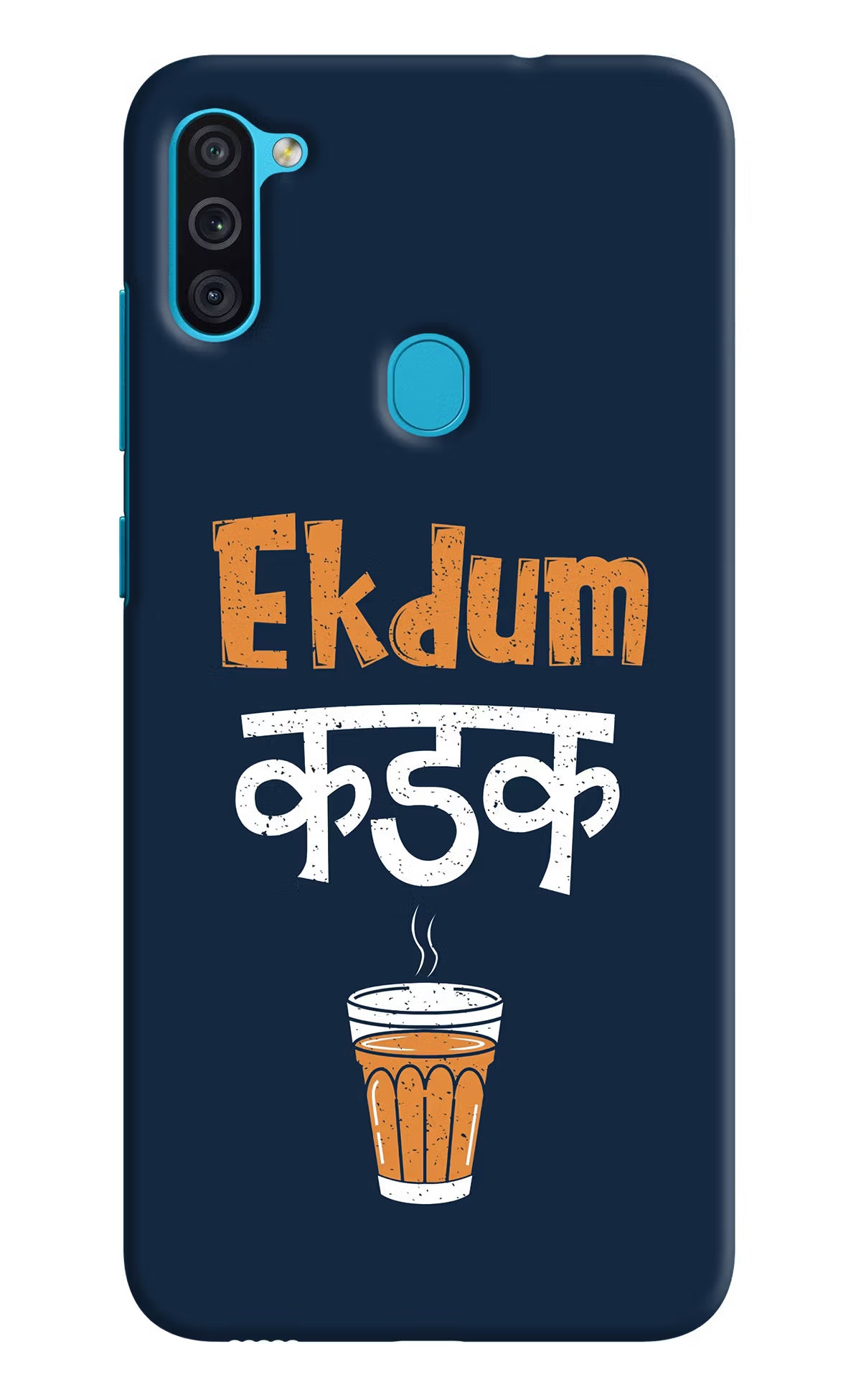 Ekdum Kadak Chai Samsung M11 Hard Case Back Cover by Casekaro