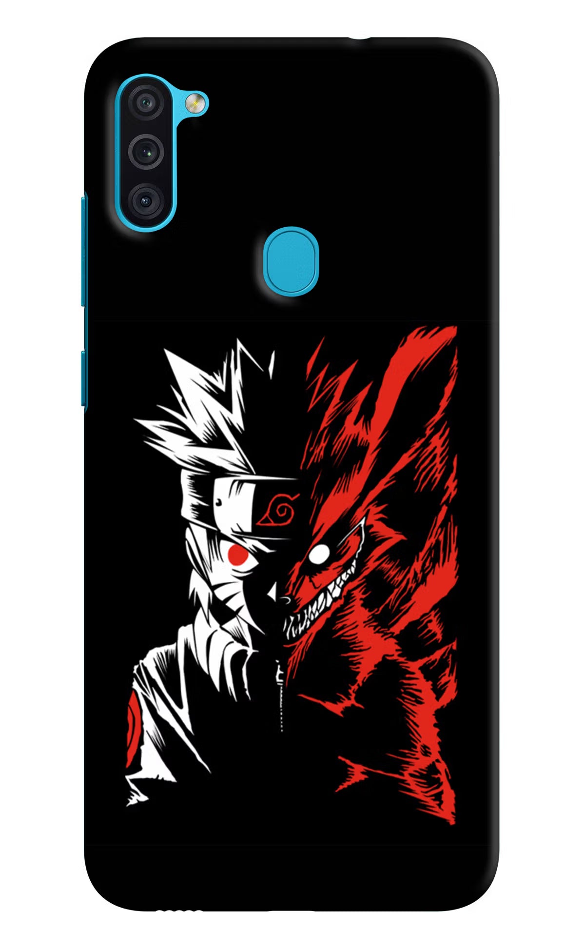 Naruto Two Face Samsung M11 Hard Case Back Cover by Casekaro