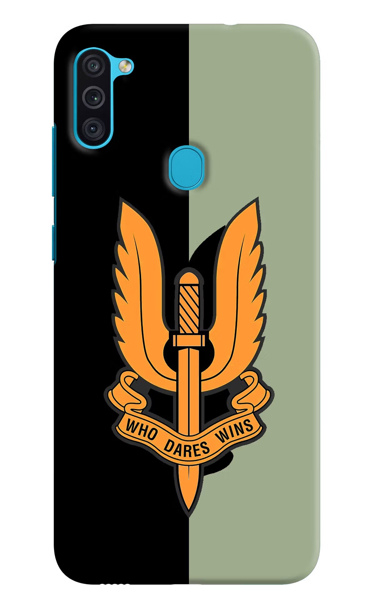 Balidan Logo Samsung M11 Hard Case Back Cover by Casekaro